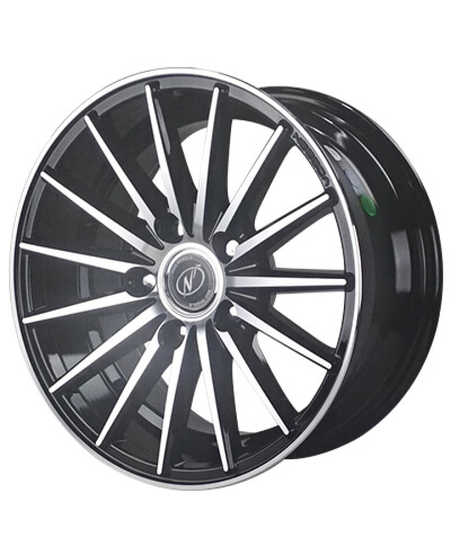 Fly 15 Inch BM finish PCD 5x114.3 | SET OF 4 | Size 15x7 inch